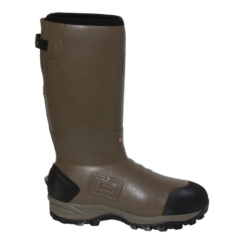 Banded RZ Rubber Uninsulated Boot in Marsh Brown Color